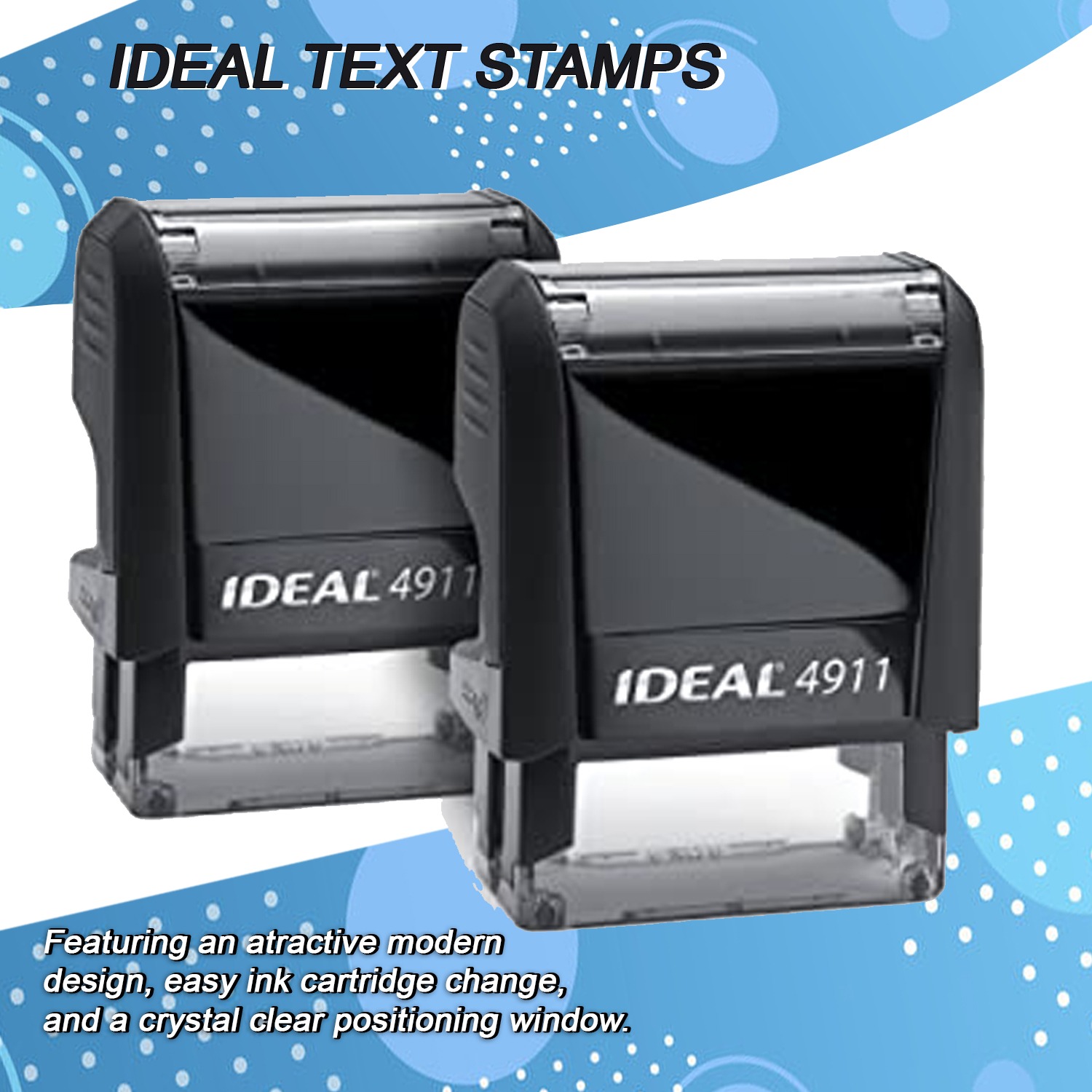 Trodat 4911 Self Inking Stamp - Design a Custom Rubber Stamp